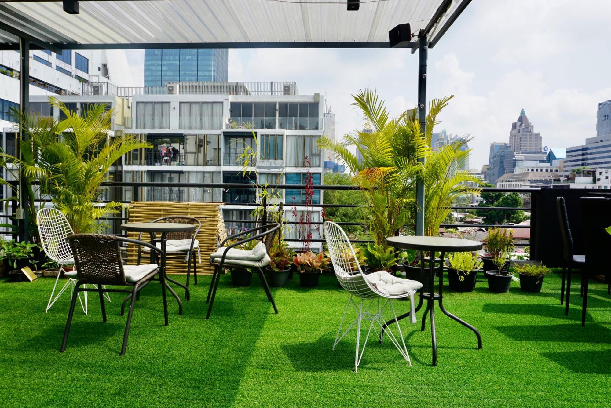 Silom Soi 3 Hash Apartment Hip And Funky With Rooftop View Bangkok Exterior foto